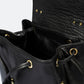 MAEVE Leather Backpack - Black