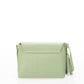 Leather Crossbody Bag 3527 - Mint
