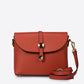 ADORE Leather Crossbody Bag - Mattone