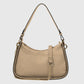 ECHO Leather Top Handle Bag - Cappuccino