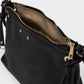 CASIA Leather Crossbody Bag - Nero