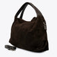 NOEMIE Leather Top Handle Bag - Brown