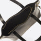 BRENDA Leather Shoulder Bag - Black
