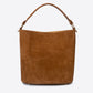 VERDIANA Leather Top Handle Bag - Cuoio