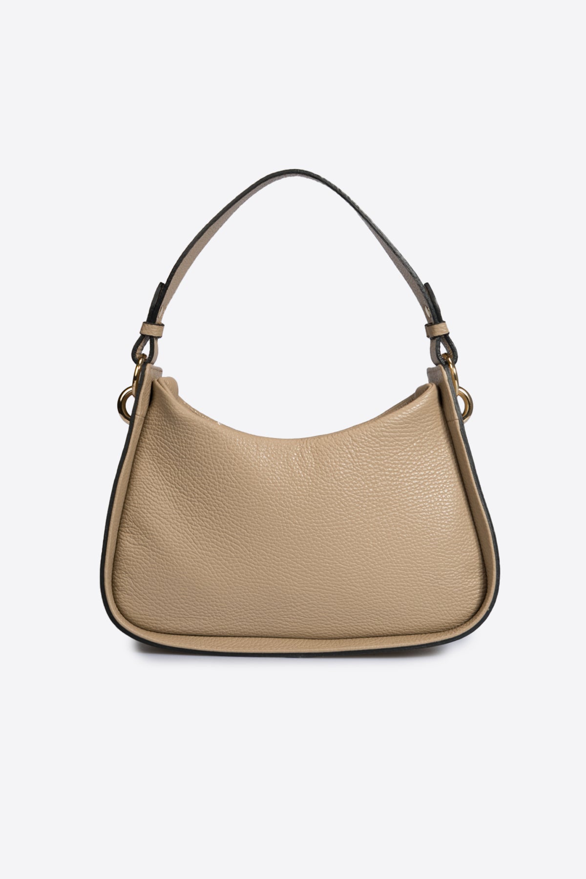 ECHO Leather Top Handle Bag - Crema
