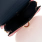Leather Crossbody Bag 3241 - Fuxia