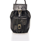 Leather Backpack 1022 - Black