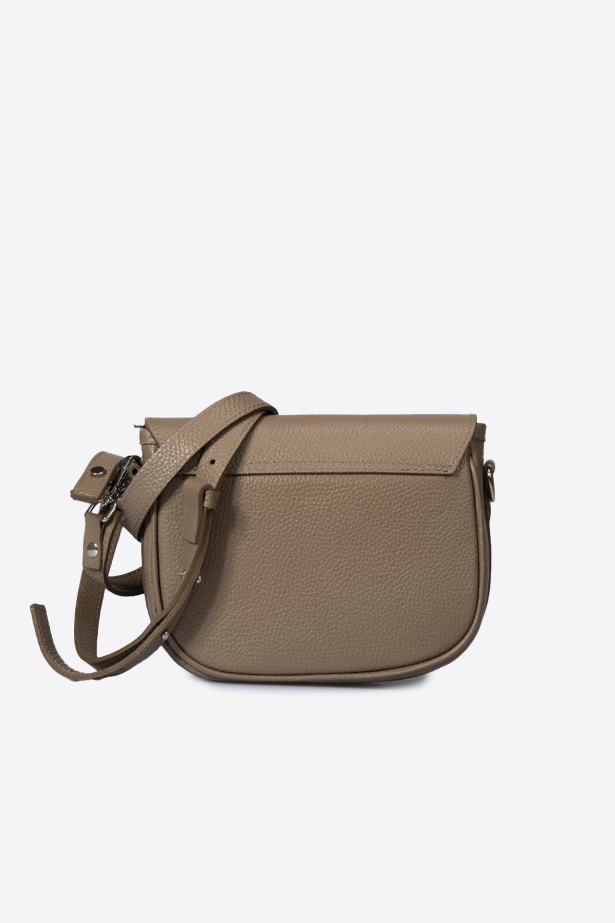 BELA Leather Crossbody Bag - Fango