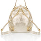 Leather Bucket Bag 5384 - Gold