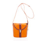 Leather Top Handle Bag 8015 - Cognac