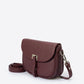 BELA Leather Crossbody Bag - Wine