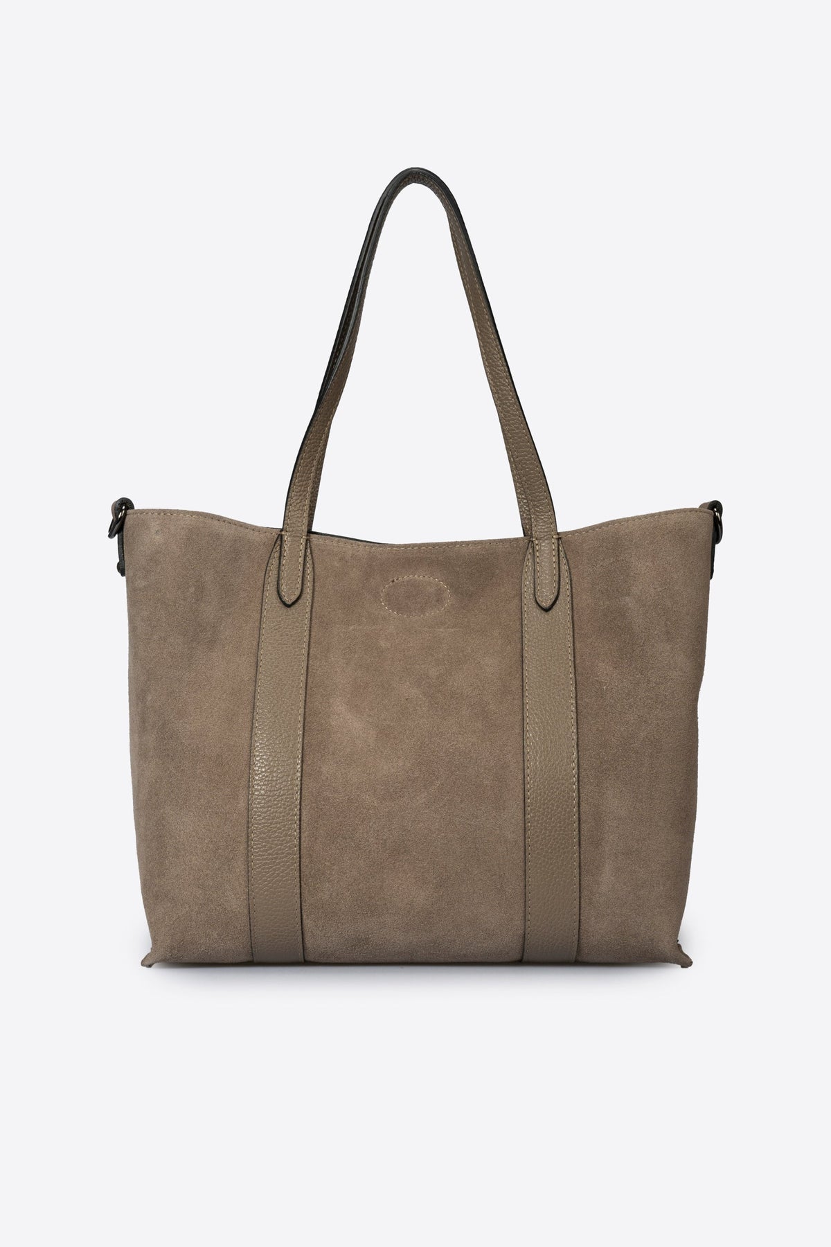 MYRA Leather Tote Bag - Fango