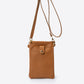 Leather Crossbody Bag 1185 - Cuoio