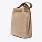TERRY Leather Shoulder Bag - Taupe