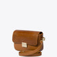 JUNO Leather Crossbody Bag - Cuoio