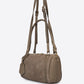 NOOR Leather Bowling Bag - Taupe
