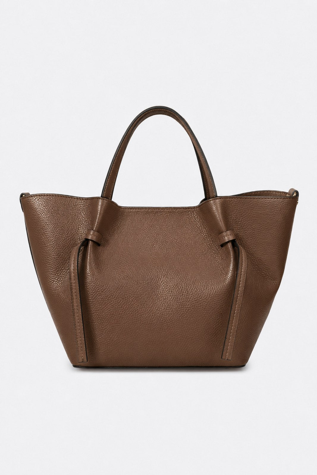 GIADA Leather Top Handle Bag - Brown