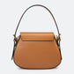 EDNA Leather Shoulder Bag - Cuoio