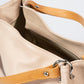 AZALEA Leather Top Handle Bag - Cipria+Cuoio