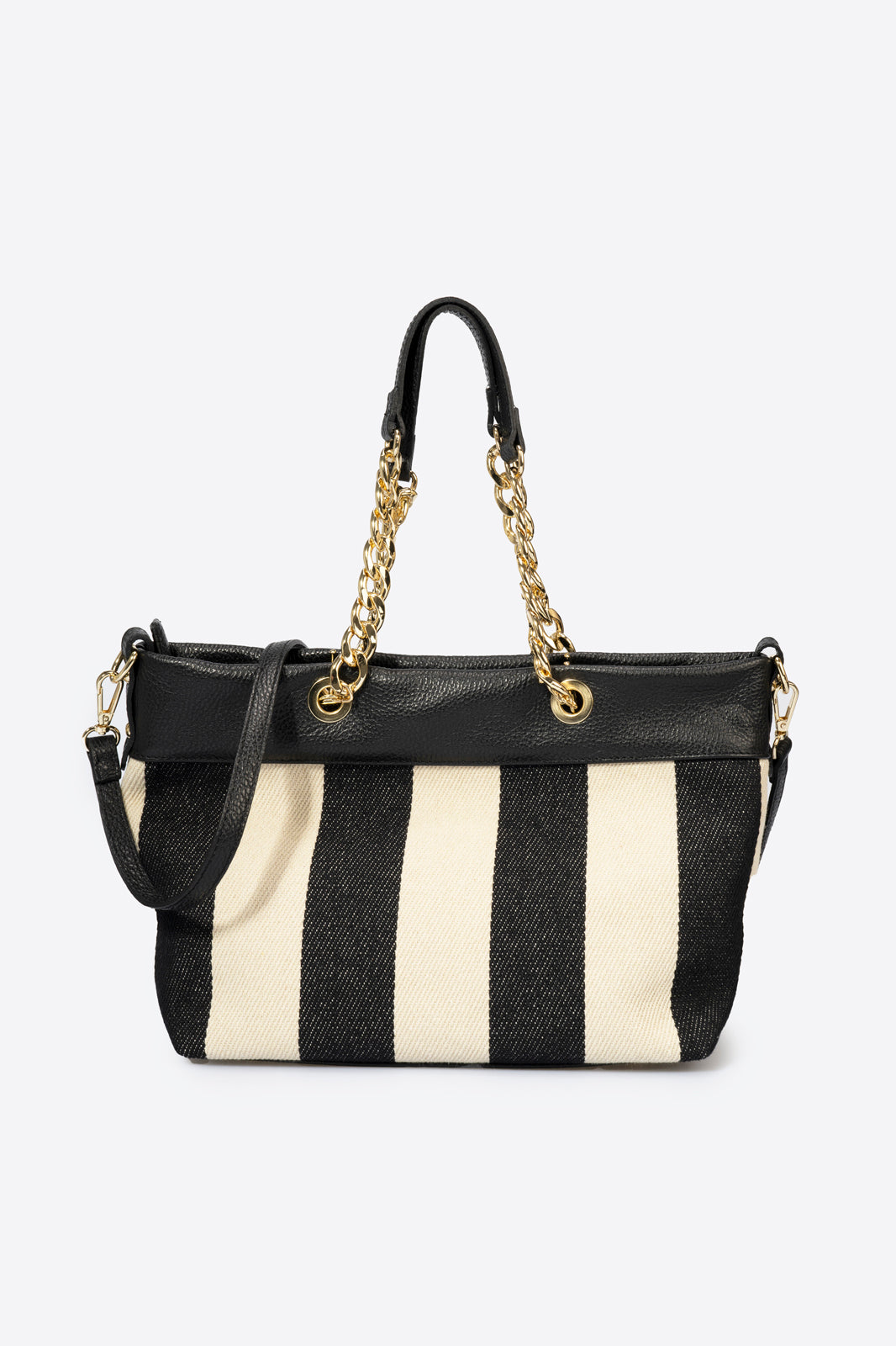 Leather Backpack 5041 - Black