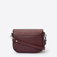 BELA Leather Crossbody Bag - Wine