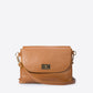 NORAH Leather Crossbody Bag - Cognac