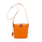 Leather Top Handle Bag 8015 - Cognac