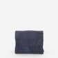HAILEY Leather Crossbody Bag - Blue