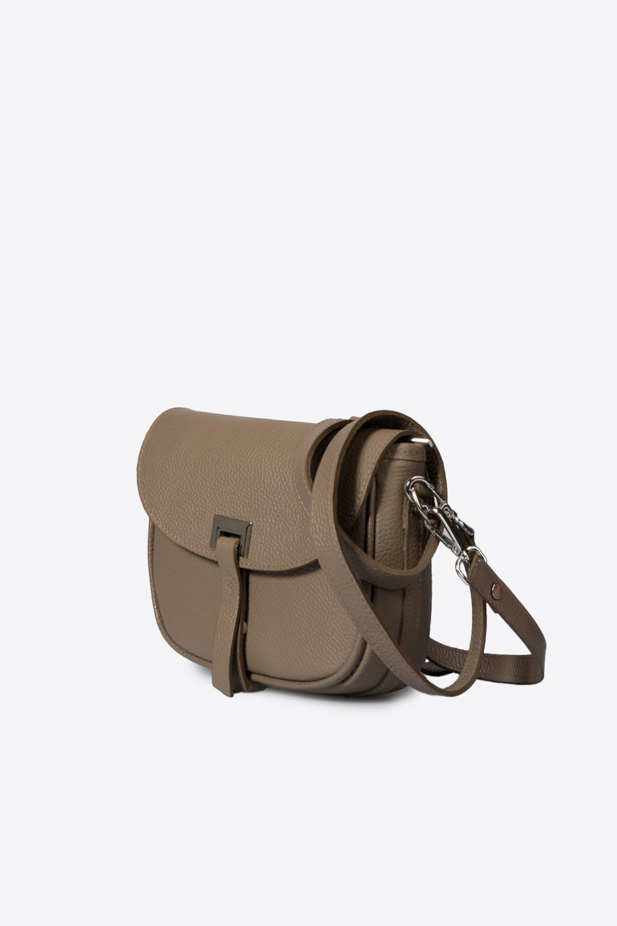 BELA Leather Crossbody Bag - Fango