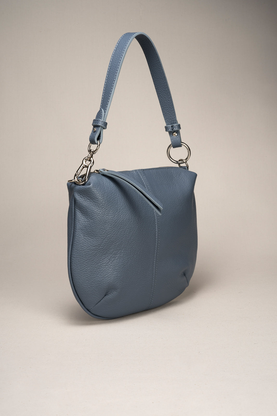 Leather Shoulder Bag 1375 - Polvere