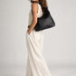 NORA Leather Top Handle Bag - Black