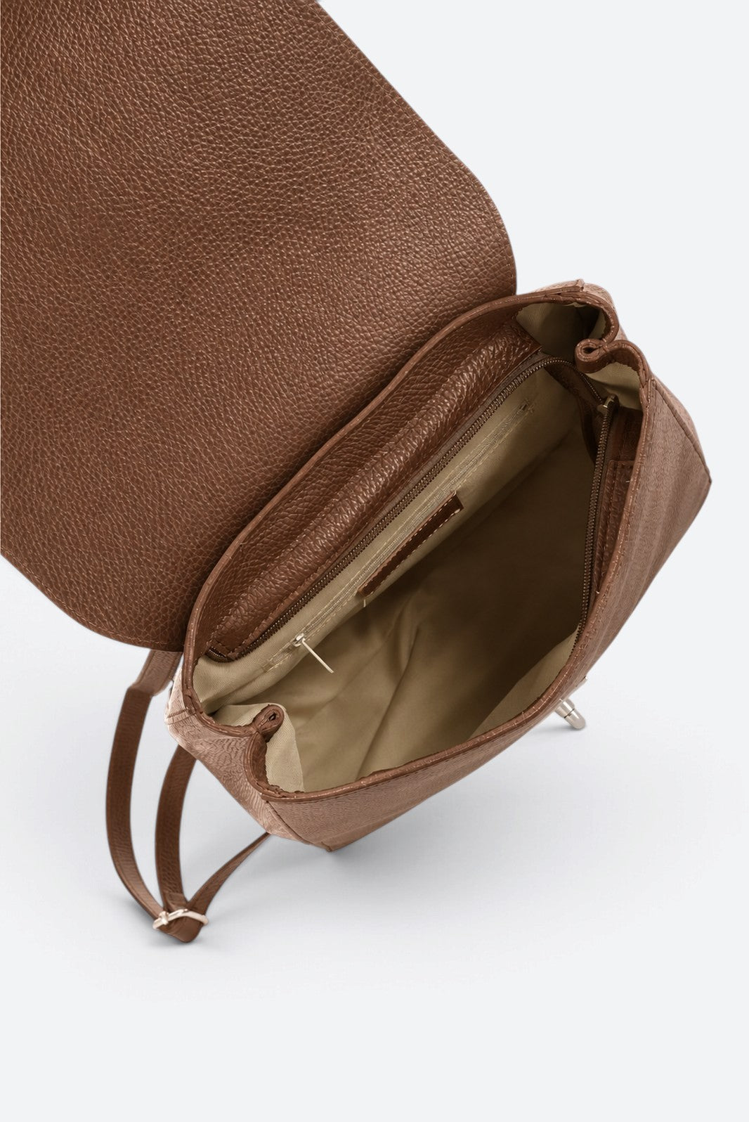 LYRA Leather Backpack - Brown