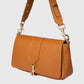 JULES Leather Crossbody Bag - Cognac