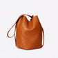 ARIAH Leather Shoulder Bag - Cuoio