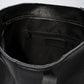 Leather Top Handle Bag 3638 - Black