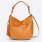 UMA Leather Top Handle Bag - Cognac