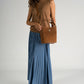 VERDIANA Leather Top Handle Bag - Cuoio