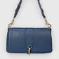 JULES Leather Crossbody Bag - Blue