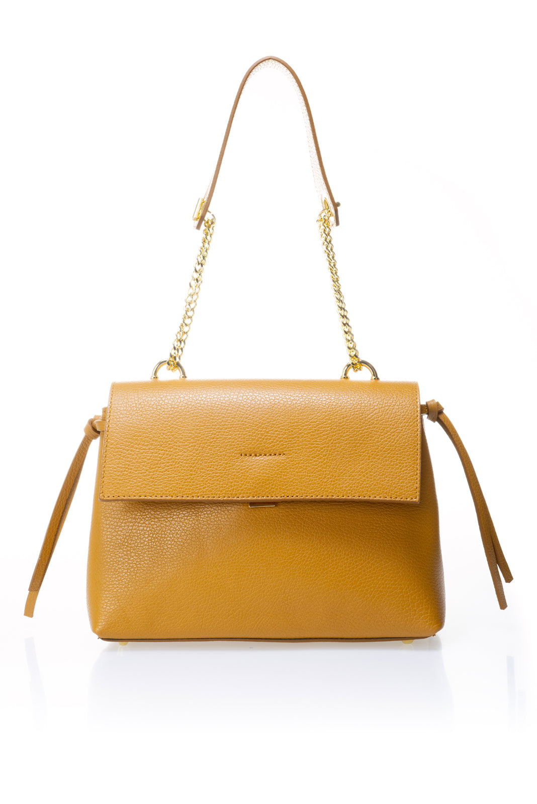 Leather Top Handle Bag 2275 - Cuoio