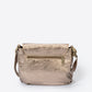 Leather Top Handle Bag 7040 - Platino