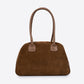 MARIANNE Leather Top Handle Bag - Bruciato