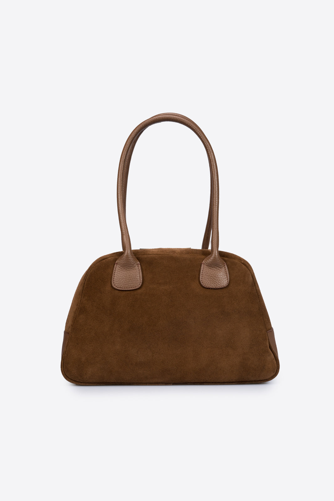 MARIANNE Leather Top Handle Bag - Bruciato
