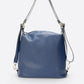 CORDELIA Leather Backpack - Blue