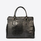SAGE Leather Top Handle Bag - Black