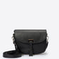 BELA Leather Crossbody Bag - Nero