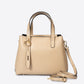 EMILY Leather Top Handle Bag - Taupe