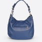 UMA Leather Top Handle Bag - Blue