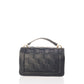ERIS Leather Crossbody Bag - Black