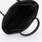 GINEVRA Leather Top Handle Bag - Blue