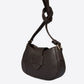 MARLENE Leather Crossbody Bag - Brown